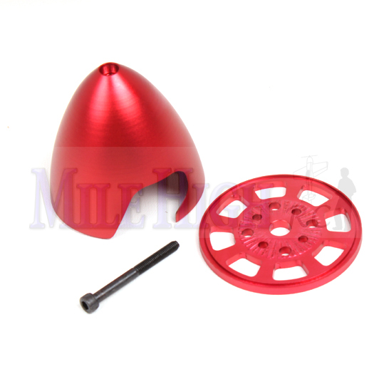 Red Pre Drilled spinner