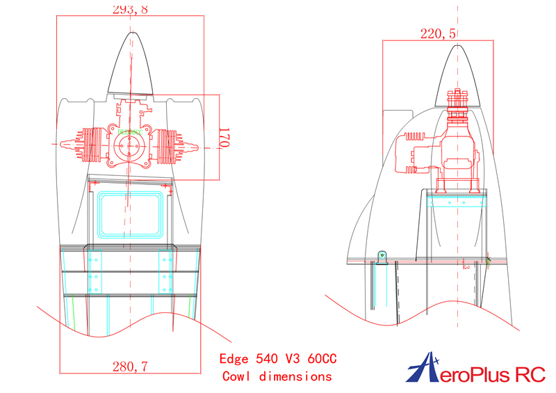 Edge 540t чертеж